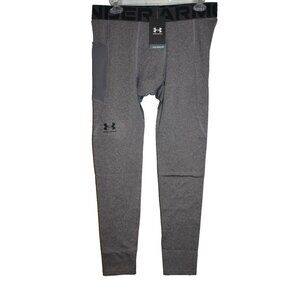 UNDER ARMOUR COLDGEAR Armour Leggings Long Underwear Men's Size XL Gray NEW
